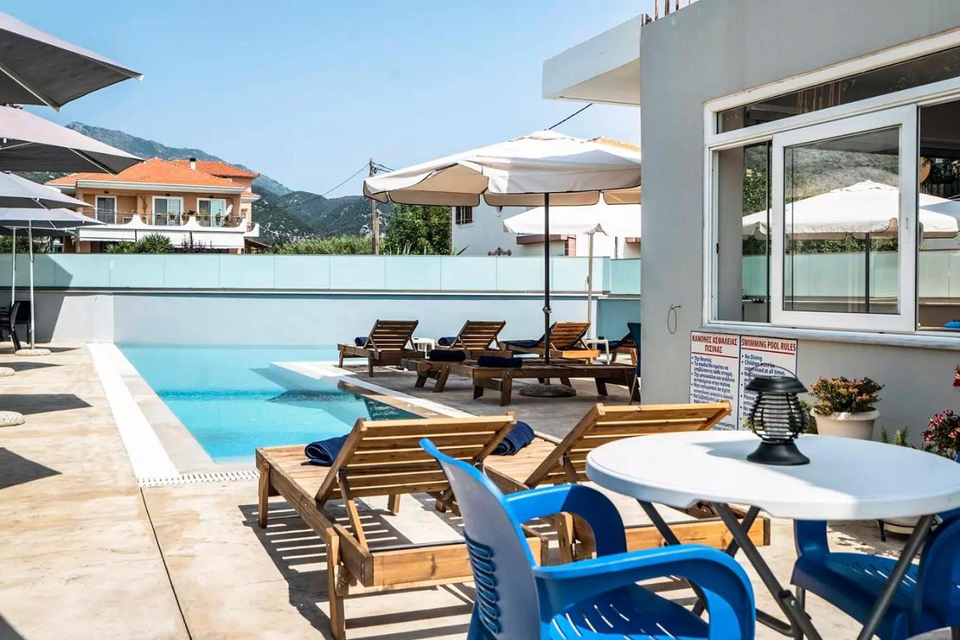 Blue Star Aparthotel Нидри Экстерьер фото